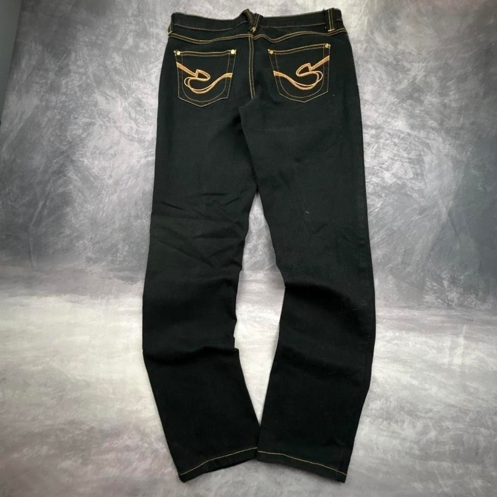 Womens Classic Southpole Jeans Stylish Comfort Y2K Vintage‎ Black Denim Hip Hop